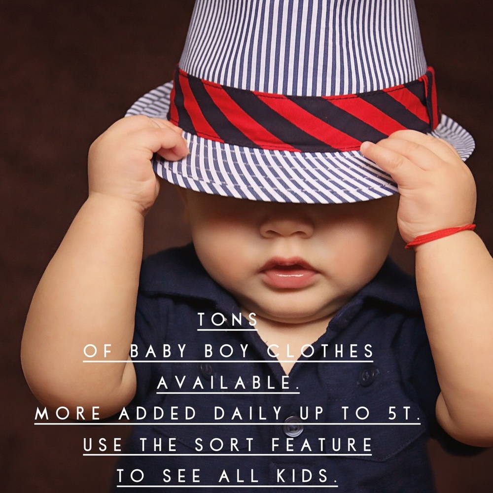 Baby Boy to 5T posted daily!